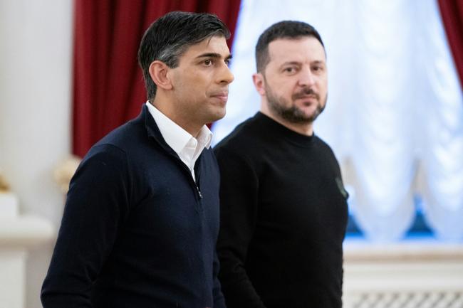 Sunak paid a surprise visit to Ukraine last month to meet Zelensky and announce more aid