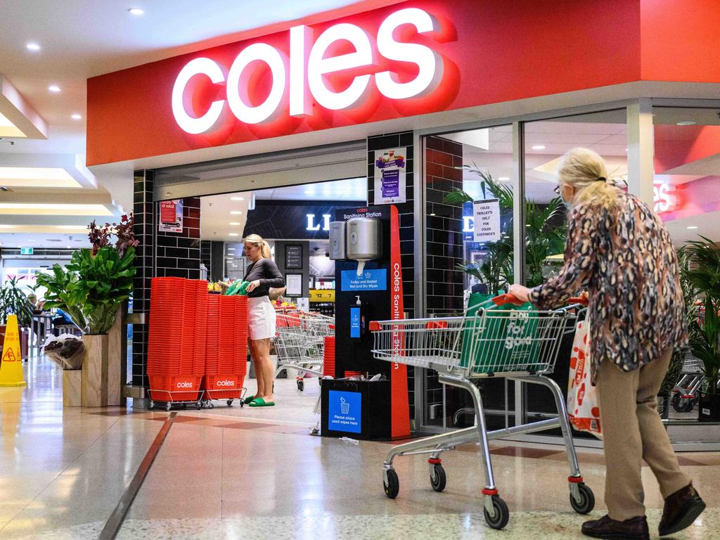 Coles chief executive Steven Cain says Australia is facing a labour crisis. Picture: NCA NewsWire/James Gourley
