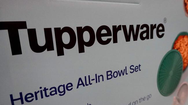 Tupperware stock closed down nearly 50 per cent after the company warned that it may go out of business. Picture: Scott Olson/Getty Images/AFP