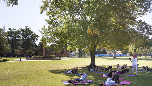 Cr Waller said enhancing the city’s open space assets was a priority. Pictured is Bigge Park in Liverpool.