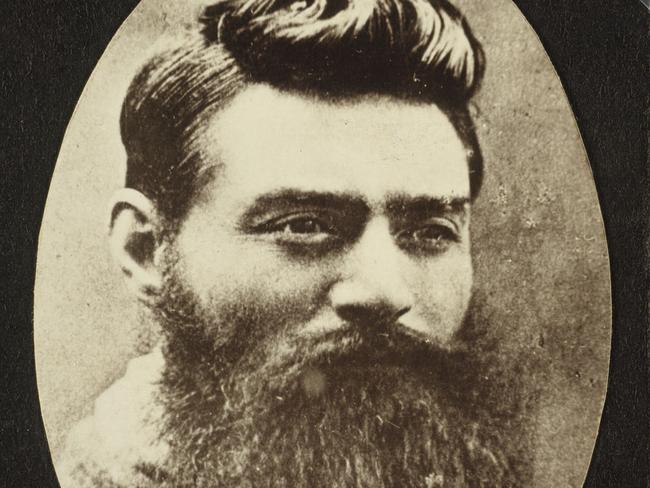 Ned Kelly portrait - taken the day before he was hanged. Picture: State Library of Victoria