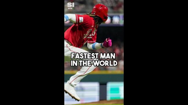 Elly De La Cruz is the Fastest Man in the World, Just Ask Him