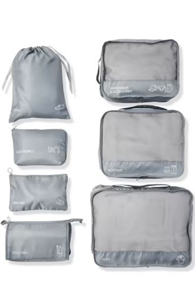 Travel Compression Storage Bags - Clear - Kmart