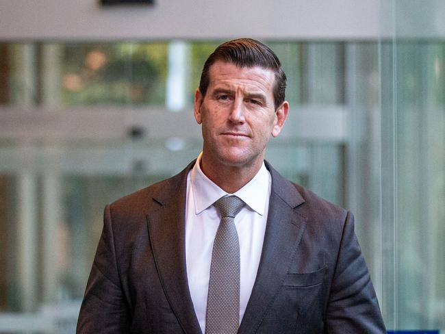 SYDNEY, AUSTRALIA - NewsWire Photos May 05, 2022: Ben Roberts-Smith leaves the Supreme Court in Sydney. Picture: NCA NewsWire / Christian Gilles