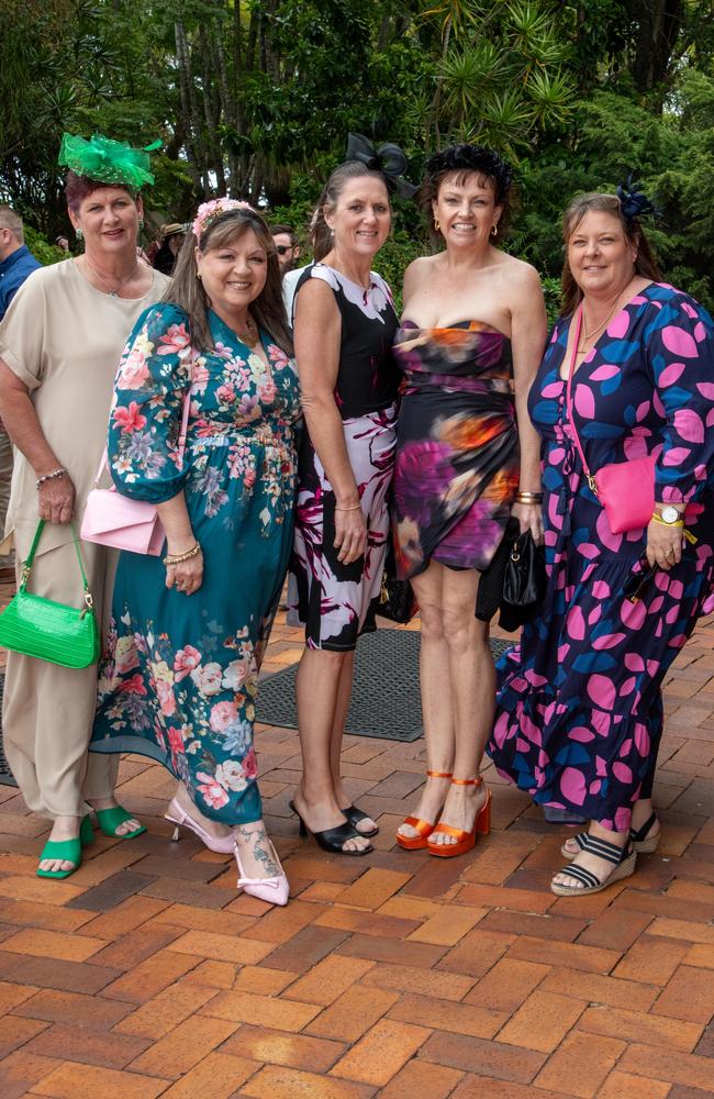 Karen Walls (left), Kerrie Green, Michelle Stapleton, Jo Wholohan and Alison Moody.