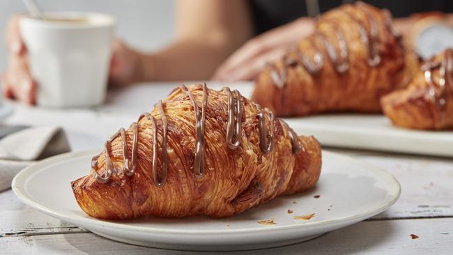 A nutella croissant will be given away as part of World Nutella Day at Brunetti in Melbourne CBD. Picture: Supplied.