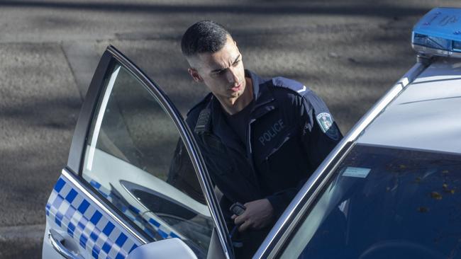 NSW Police officer Beau Lamarre-Condon. CREDIT: LIAM MENDES