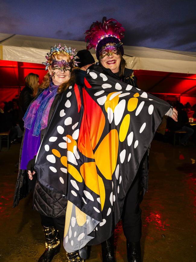 Willie Smith's Midwinter Festival Huonville - Carol Young and Claire Richardson. Picture: Caroline Tan