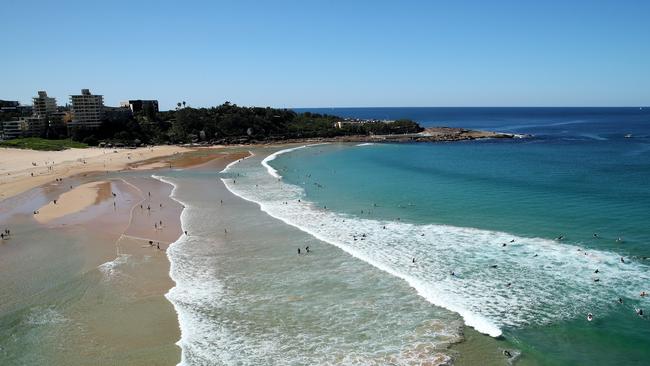 A general view of Freshwater Beach. Picture: Cameron Spencer/Getty Images)