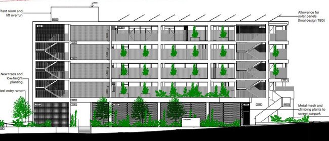 An artist sketch of proposed centre’s layout