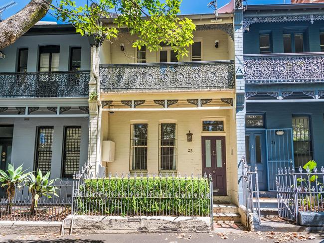 This Surry Hills home was he subject of some unhealthy bidding.