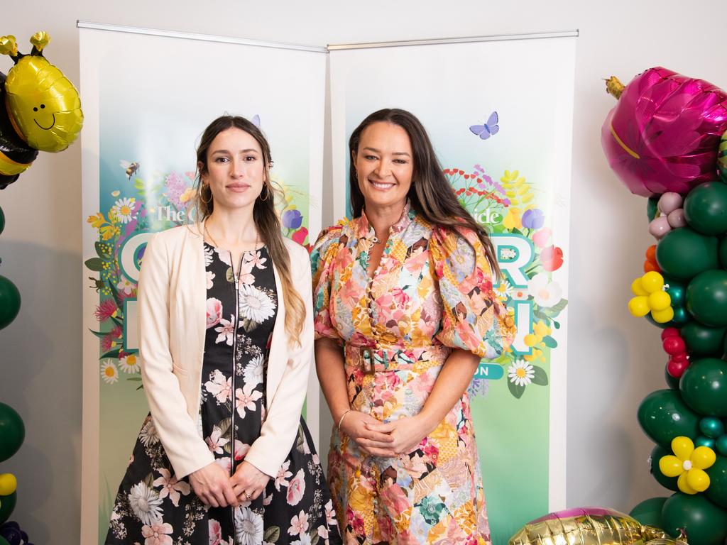 UniSQ staff Stephany Flamming and Sarah Green.Chronicle Garden Competition, awards presentation at Oaks Toowoomba Hotel.Thursday September 14, 2023