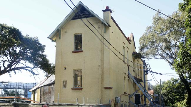The Heritage portion of the Presbyterian Aged Care Scottish Hospital redevelopment site in Paddington, where Barry Flock’s body was found in 1967. Picture: John Appleyard