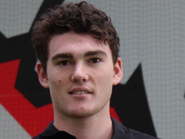 Former Adelaide cricketer turned Essendon rookie Luke Lavender