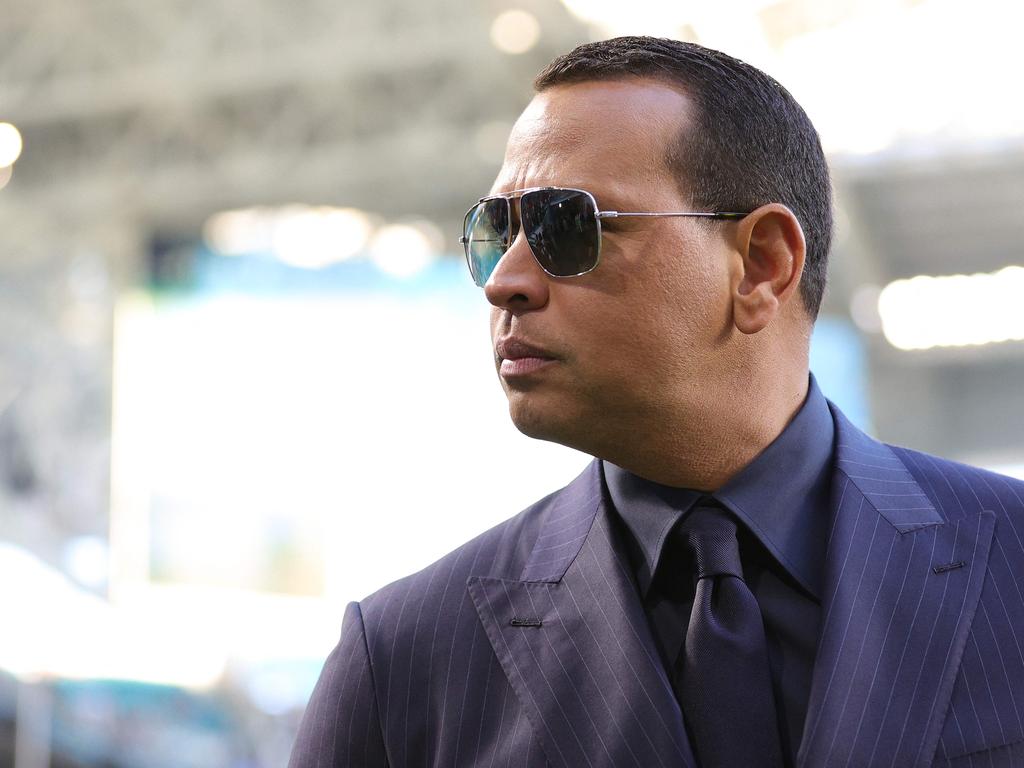 Former baseball player Alex Rodriguez.