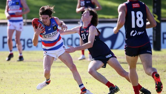 Trent Tattoli leads the SANFL under-18s for disposals. Picture: SANFL/Peter Argent