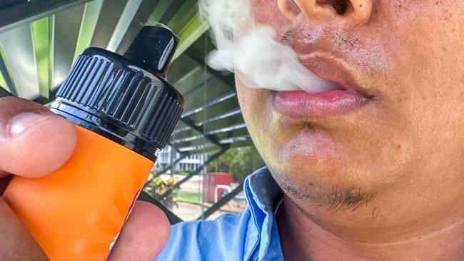 Generic imagery of Vaping. Picture: Pema Tamang Pakhrin