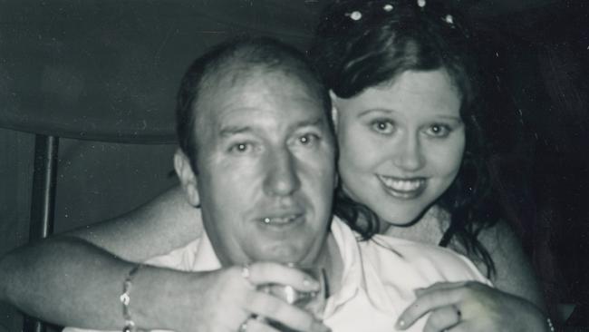 Jodie Jurd and her father Norm. He died just days after her killer was found guilty.