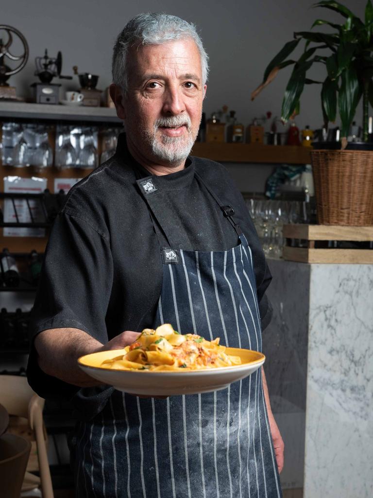 Chef and owner Larry Piscioneri closed down his acclaimed Italian restaurant Martini’s on the Parade.