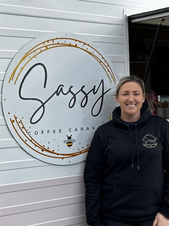 Renee Gay, Sassy's Coffee Caravan, Riverland. Picture: Supplied