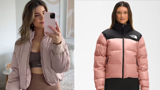 Pink 2024 jacket kmart