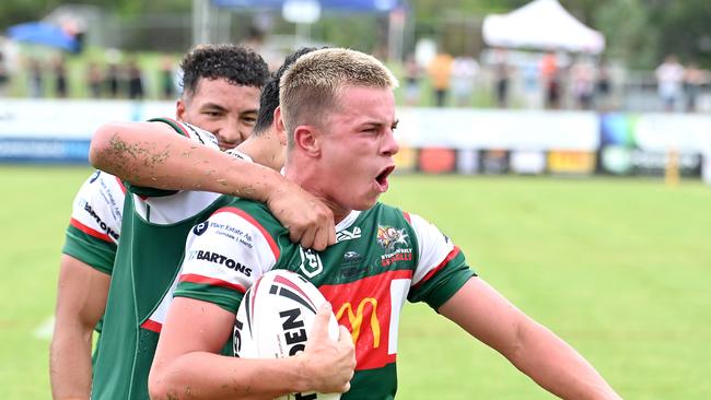 Wynnum Manly player Ezekiel Jones. Picture John Gass