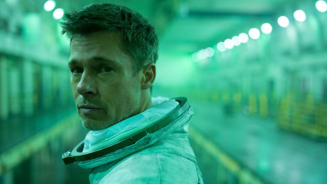 Brad Pitt in Ad Astra.