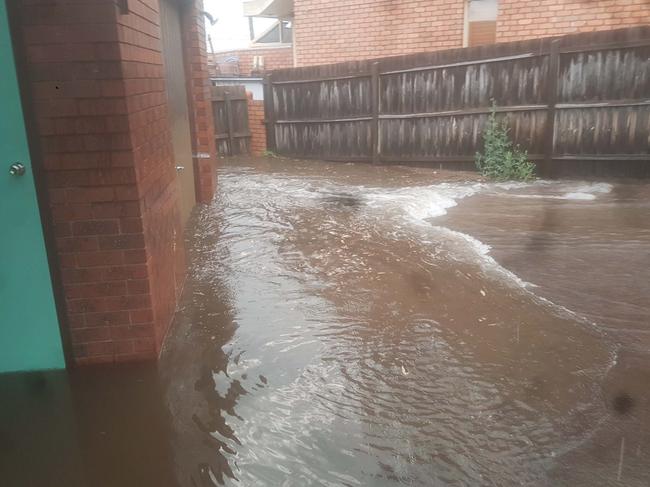 Flooding at Denham Court, Westmeadows, is a regular occurrence every time it rains.