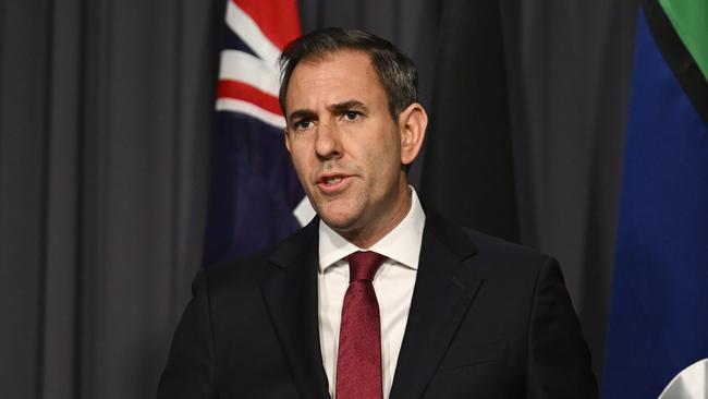 Federal Treasurer Jim Chalmers was correct when he said the economy had turned a corner. Picture: NewsWire / Martin Ollman