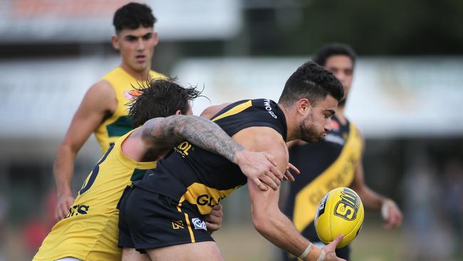 Amato during his time at Glenelg. Picture: Dean Martin