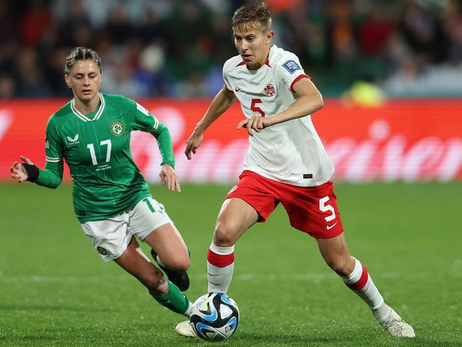 Quinn is one of Canada’s main midfield conductors. Picture: Paul Kane/Getty Images