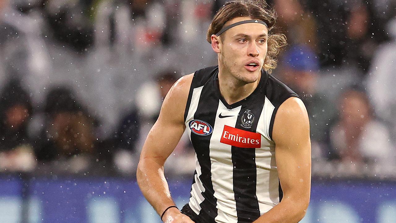 Will Darcy Moore be moved forward? Picture: Michael Klein