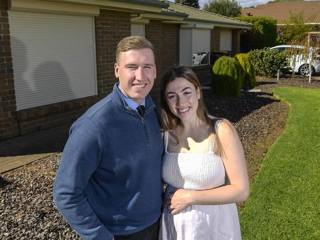 FRIDAY APRIL 18 2024Jake Halliday and partner Ella Buckley. Investment property owners under 30 years of age. Jake and partner Ella bought their first property at 21, and are looking to buy their third next year.Pic. RoyVPhotography