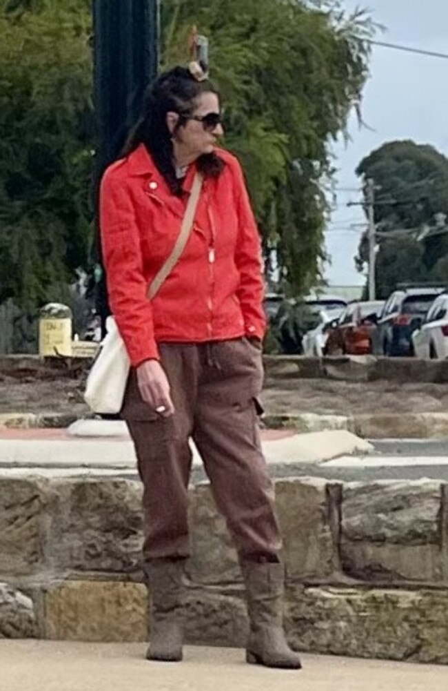 Suellen Baker outside Warwick Magistrates Court. August 5, 2024. (Photo: NRM)