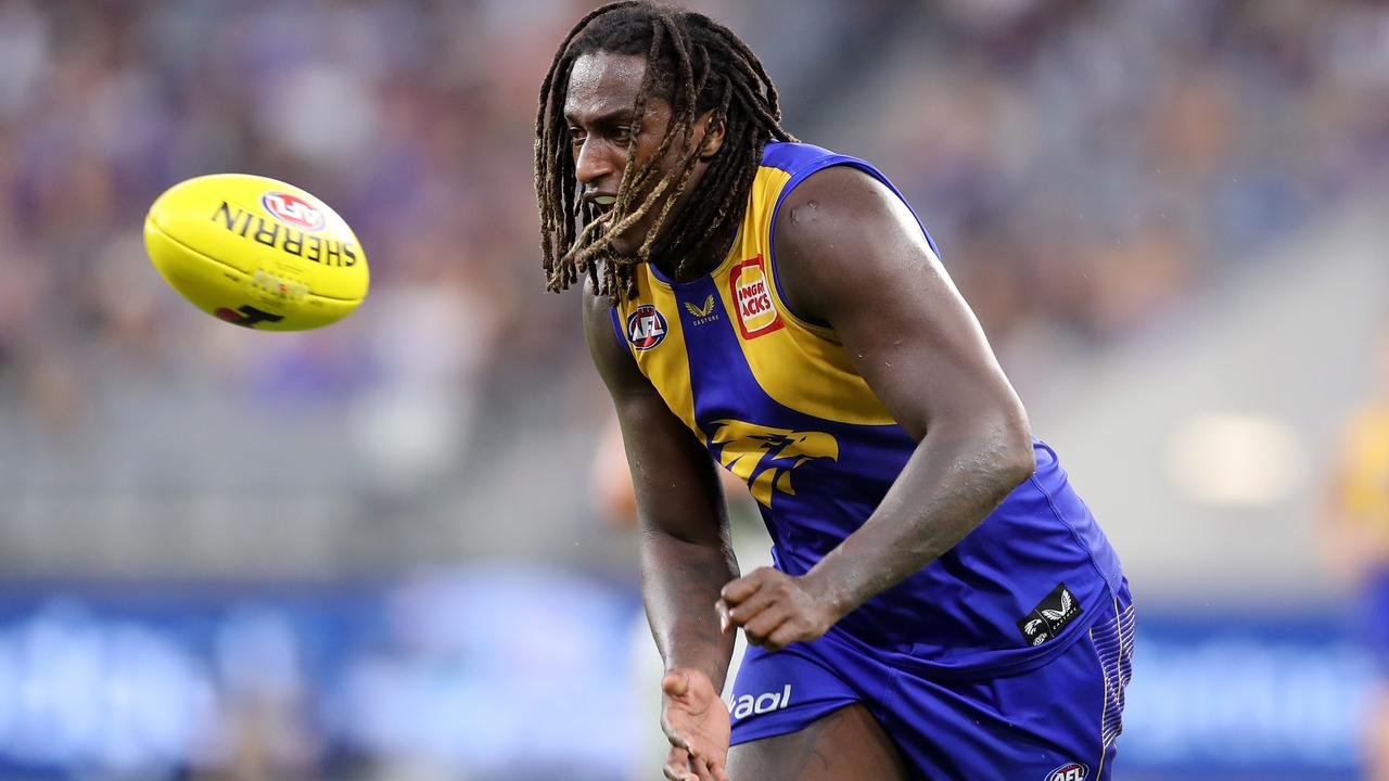 Nic Naitanui faces months on the sidelines with a knee injury. Picture: Getty Images