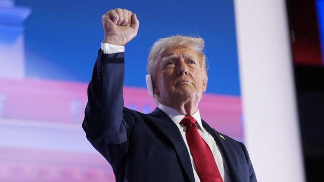 Republican presidential nominee, former US President Donald Trump. Picture: Andrew Harnik/Getty Images/AFP