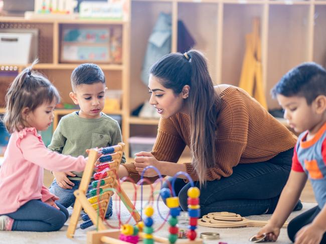 Generic Childcare photo, Kids playing, Kindergarten, Picture: Getty Images,
