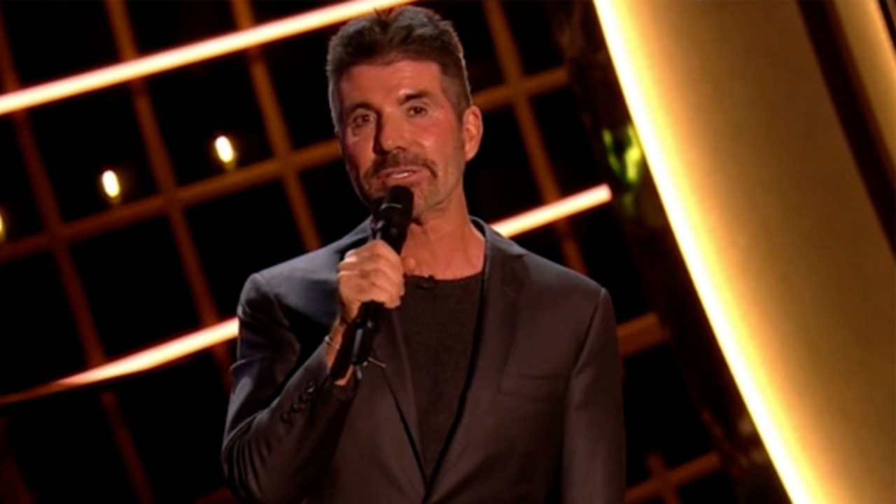 Fans claimed Cowell has morphed into George Michael. Picture from X.