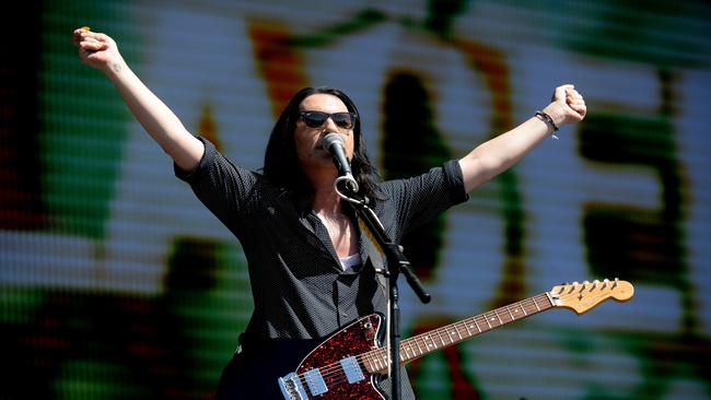 Placebo at Sound Wave Adelaide in 2014. Pic. Noelle Bobrige