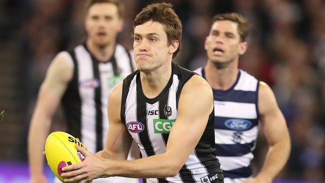 Darcy Moore will have to weigh up his future next season. Picture: Michael Klein