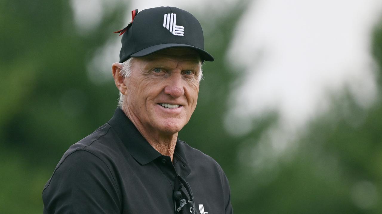 LIV boss Greg Norman has ‘zero’ concerns about the tour’s future. Picture: Quinn Harris / Getty Images North America / Getty Images via AFP