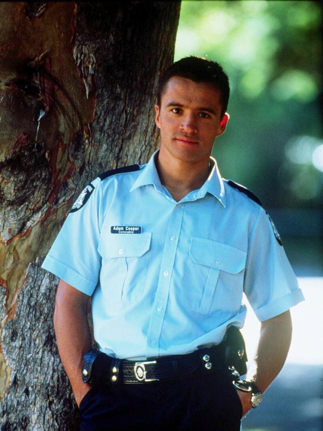 Damian Walshe-Howling during his time on Blue Heelers.