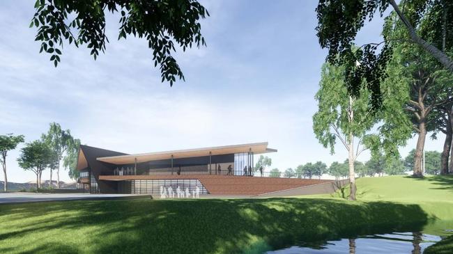 Final designs for the Max Amber Sportsfield clubrooms at Paradise. Picture: Supplied