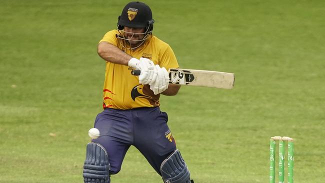 Jake Marnie batting for Kingston Hawthorn last season. Picture: Valeriu Campan