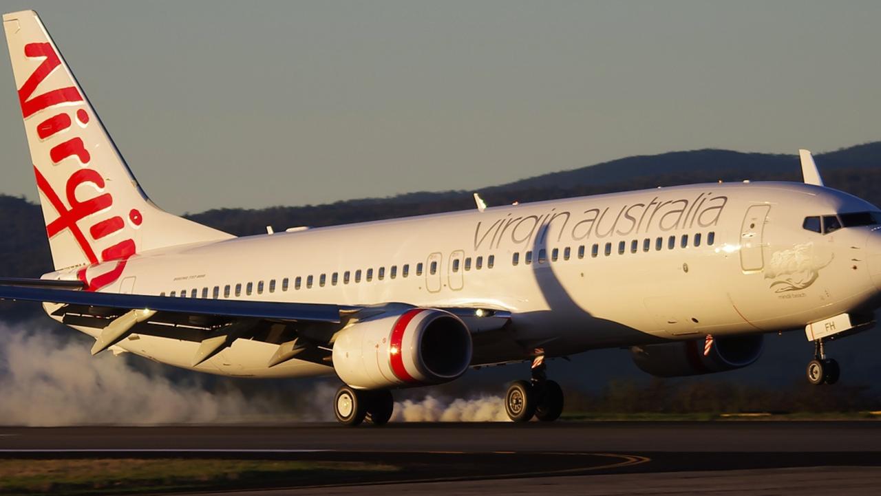 Virgin Australia had the best on time performance of the major airlines in July.