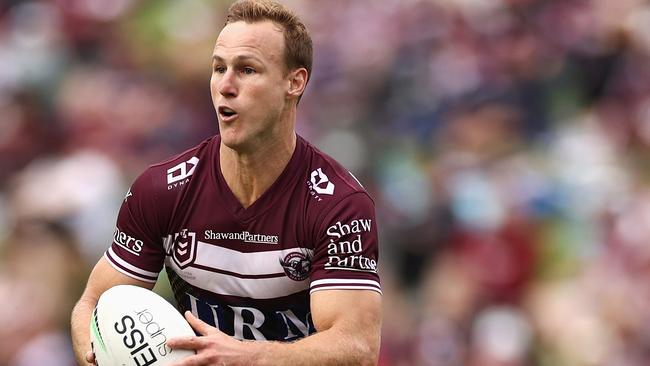 Manly captain Daly Cherry-Evans has backed the NRL’s tough stance on foul play for the benefit of the game’s long-term future. Picture: Cameron Spencer/Getty Images