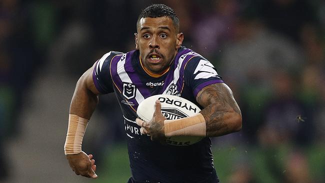 The Wests Tigers have ruled out making a bid for Storm flyer Josh Addo-Carr. Picture: Daniel Pockett/Getty Images