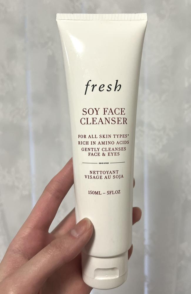 Fresh Soy Face Cleanser. Picture: Harriet Amurao/Supplied