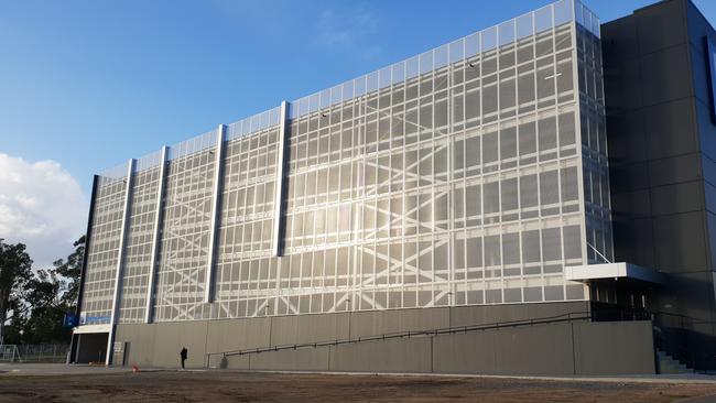 The carpark built by Playford Council in the Elizabeth CBD. Picture: COLIN JAMES