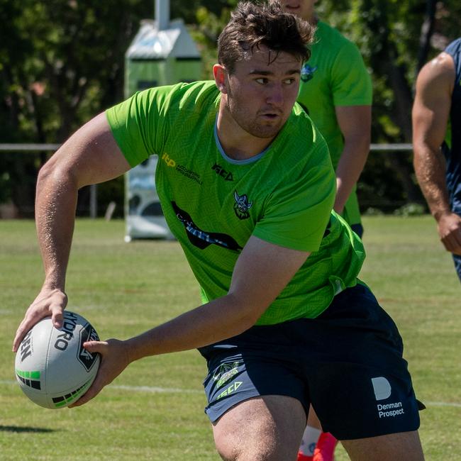 Canberra back-rower Clay Webb. Picture: Raiders Media